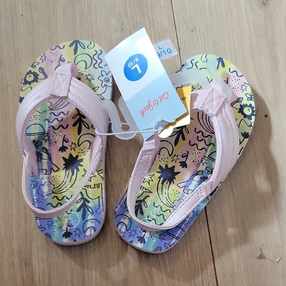 Cat & Jack Other - Cat & Jack Pink Floral Sandals